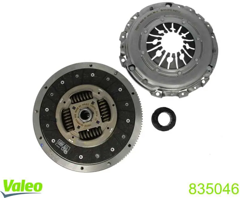 Комплект зчеплення (3 частини) VALEO 835046 ціна, від 698.21 USD