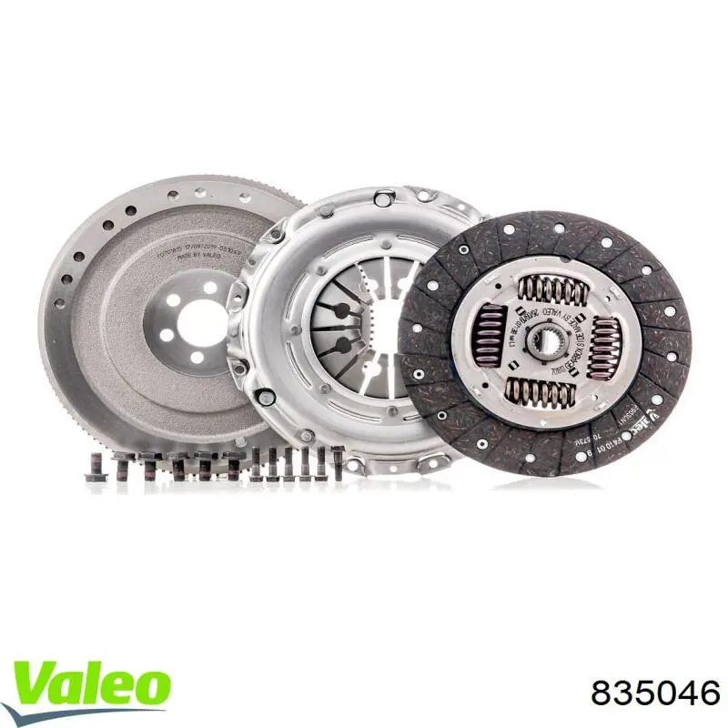 Купити 835046 VALEO Комплект зчеплення (диск, корзина, підшипник)