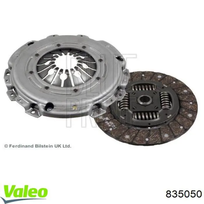 Купити 835050 VALEO Комплект зчеплення (диск, корзина, підшипник)