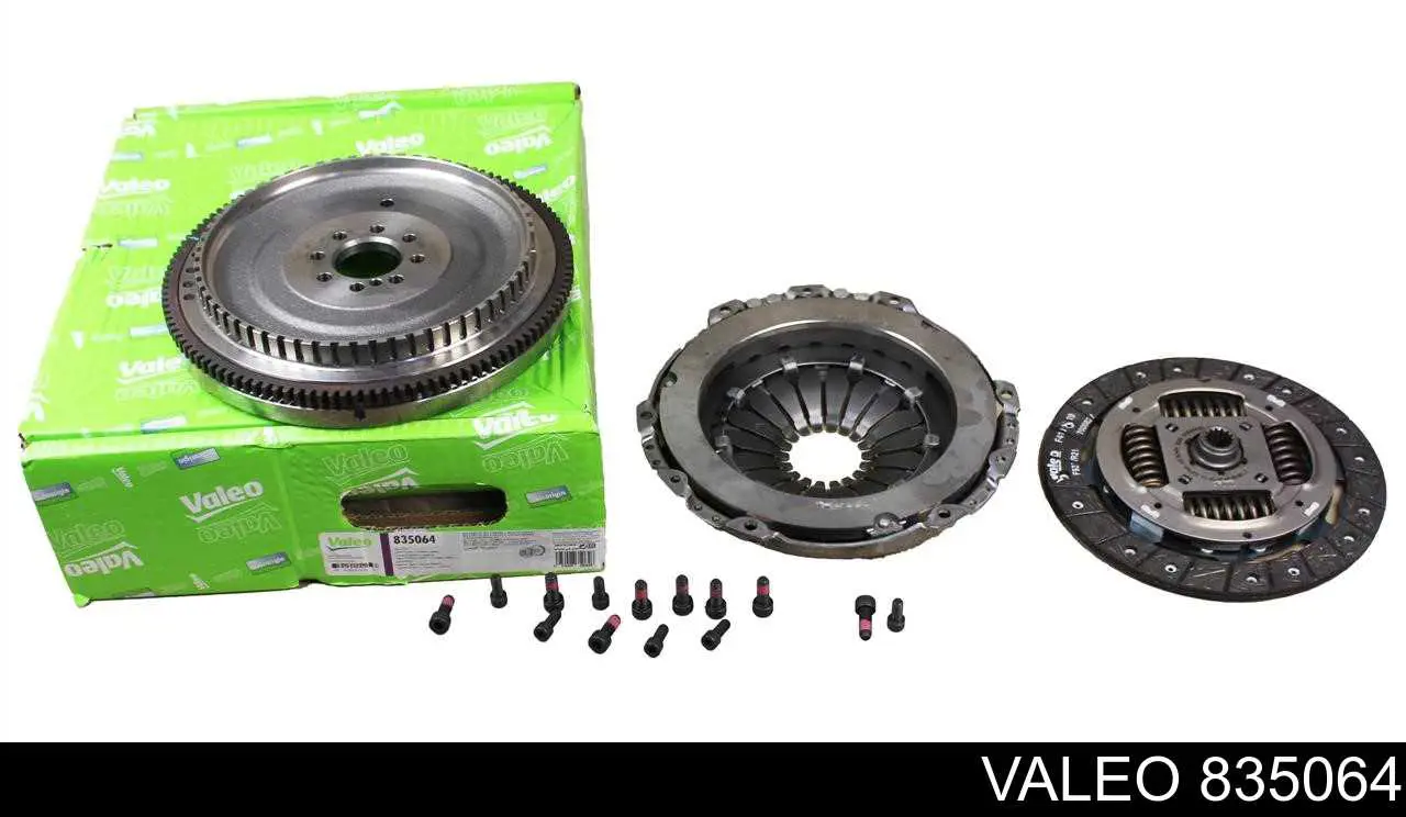 Комплект зчеплення (3 частини) VALEO 835064 ціна, від 373.35 USD