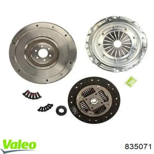 Комплект зчеплення (3 частини) VALEO 835071 ціна, від 230.34 USD