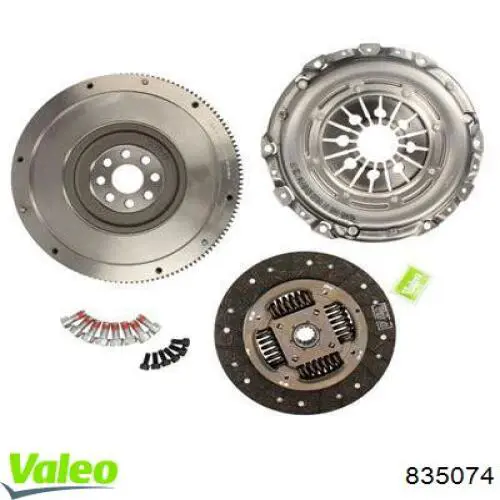 Комплект зчеплення (3 частини) VALEO 835074 ціна, від 387.00 USD