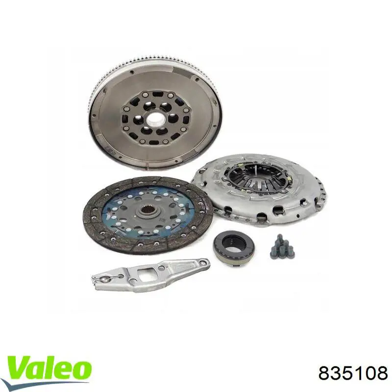 Купити 835108 VALEO Комплект зчеплення (диск, корзина, підшипник)