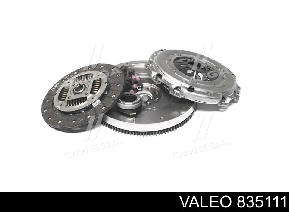Комплект зчеплення (3 частини) VALEO 835111 ціна, від 593.19 USD