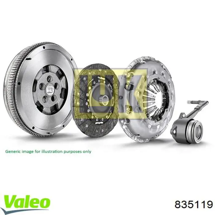 835119 VALEO Зчеплення в зборі