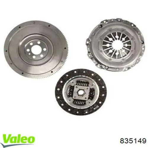 Купити 835149 VALEO Комплект зчеплення (диск, корзина, підшипник)