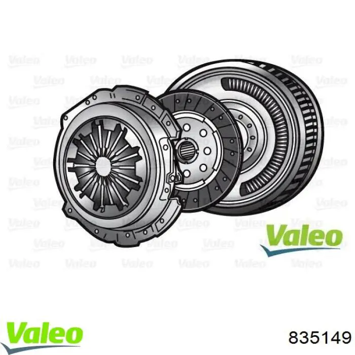 835149 VALEO Зчеплення в зборі