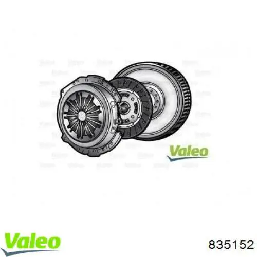 Комплект зчеплення (3 частини) VALEO 835152 ціна, від 348.80 USD