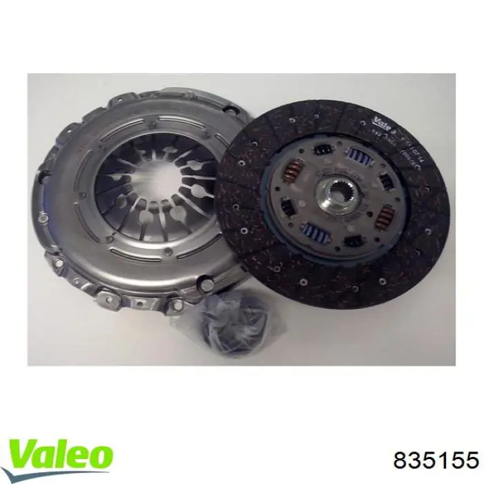 Комплект зчеплення (3 частини) VALEO 835155 ціна, від 524.62 USD
