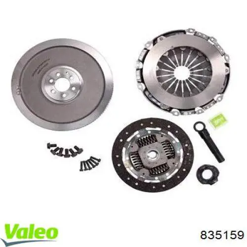 Купити 835159 VALEO Комплект зчеплення (диск, корзина, підшипник)