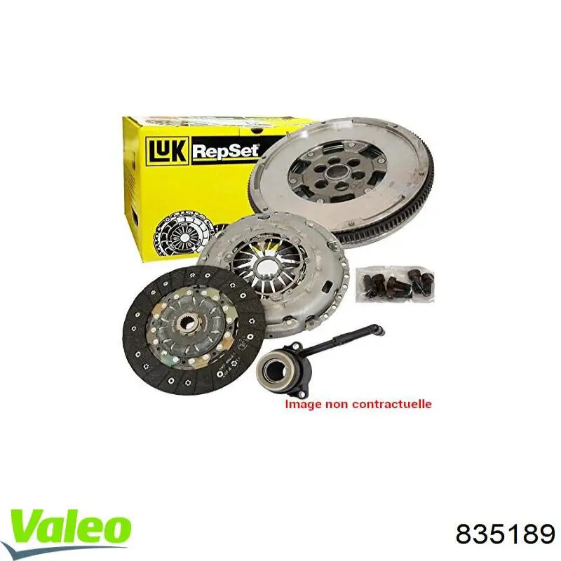 Комплект зчеплення (3 частини) VALEO 835189 ціна, від 166.22 USD