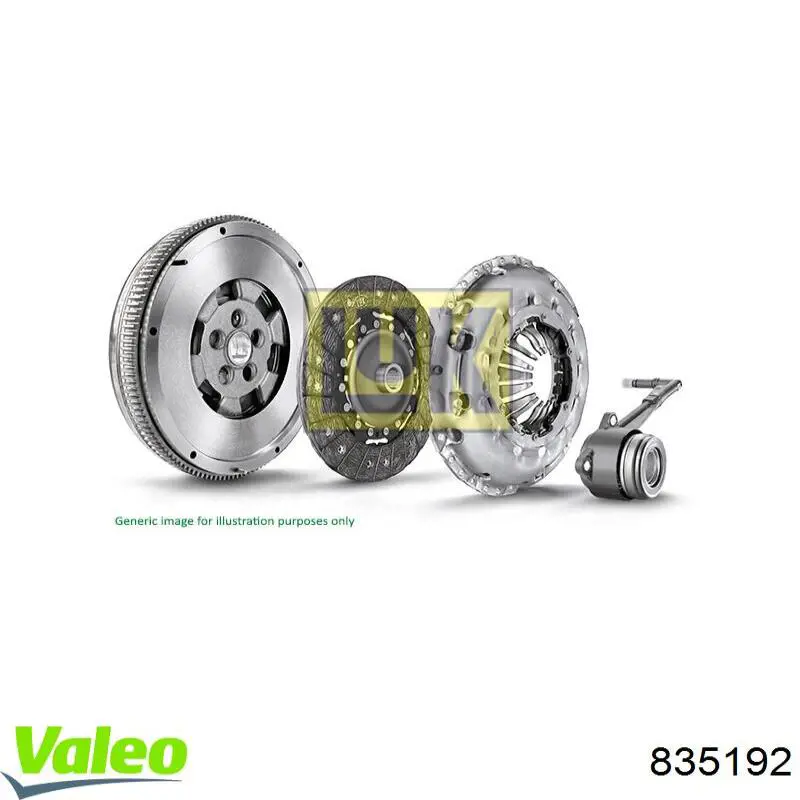 835192 VALEO Демпферний маховик