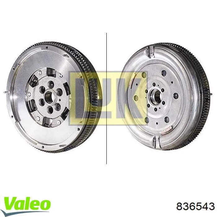 836543 VALEO Демпферний маховик