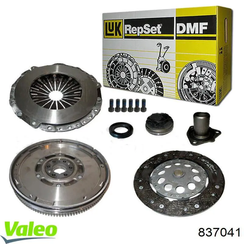 Комплект зчеплення (3 частини) VALEO 837041 ціна, від 458.31 USD