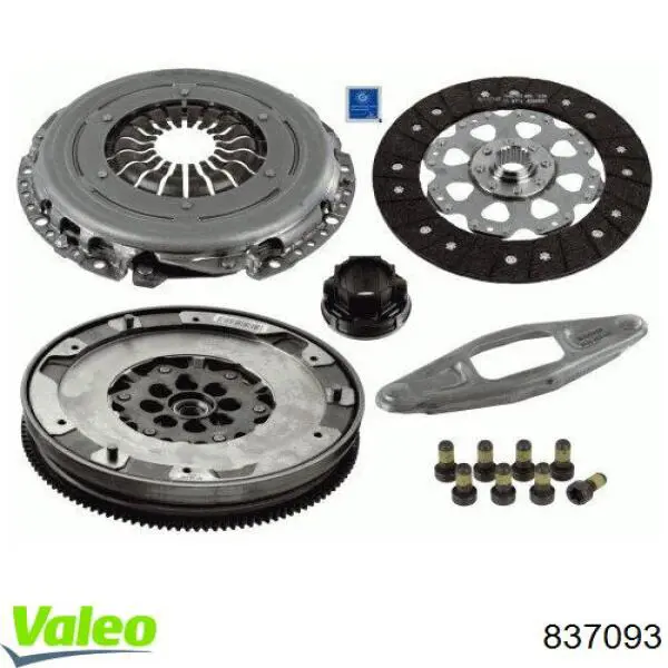 Комплект зчеплення (3 частини) VALEO 837093 ціна, від 722.44 USD