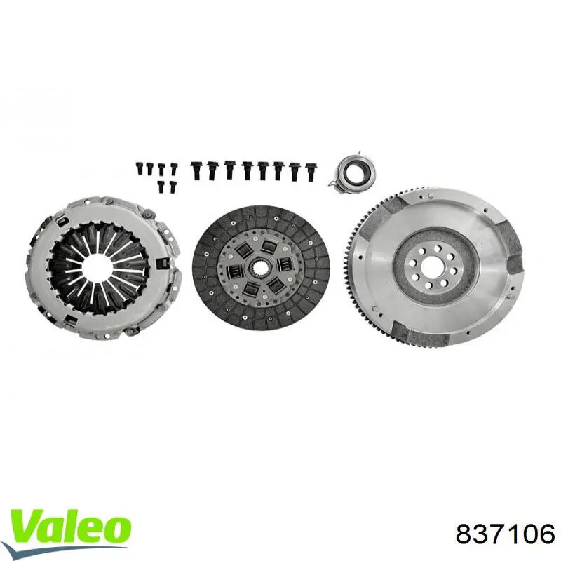 837106 VALEO Зчеплення в зборі
