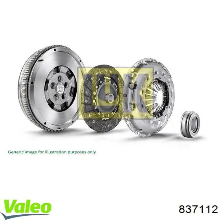 837112 VALEO Зчеплення в зборі