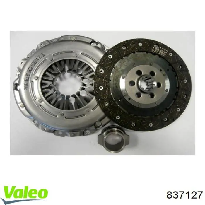 Купити 837127 VALEO Комплект зчеплення (диск, корзина, підшипник)