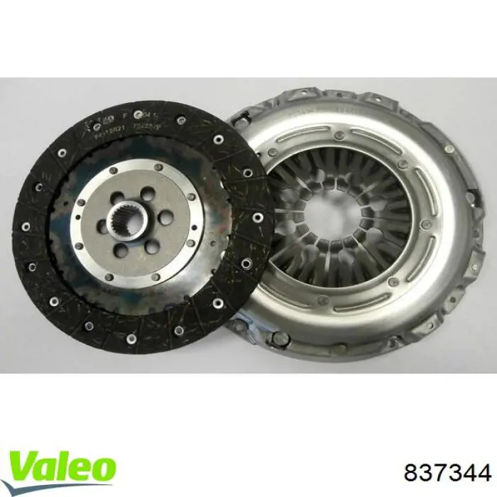 Комплект зчеплення (3 частини) VALEO 837344 ціна, від 552.34 USD