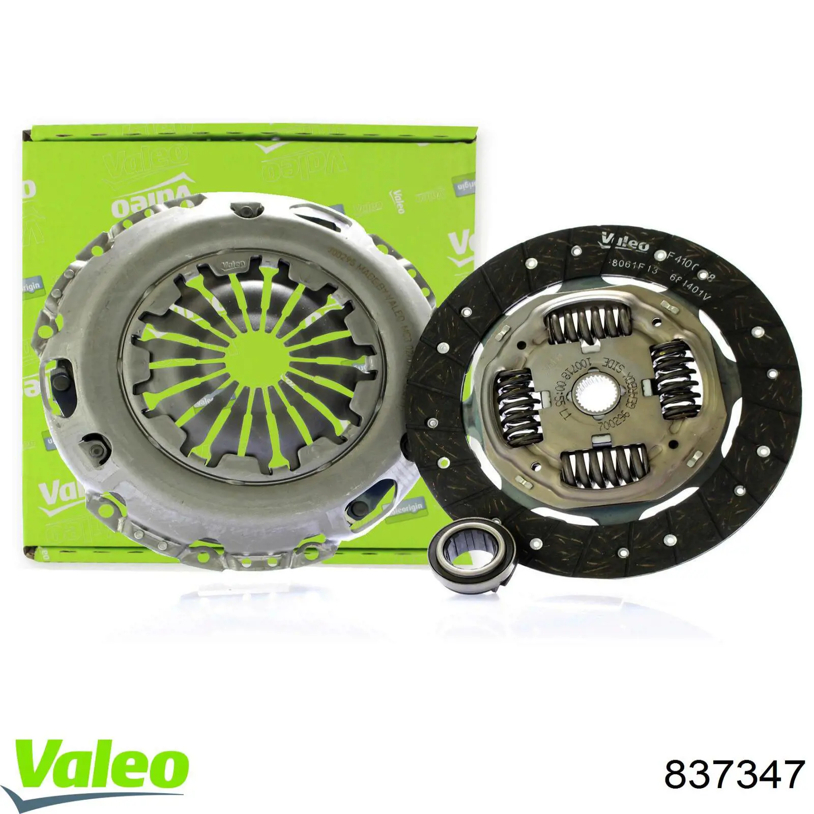 Купити 837347 VALEO Комплект зчеплення (диск, корзина, підшипник)