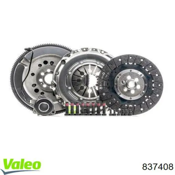 Комплект зчеплення (3 частини) VALEO 837408 ціна, від 717.63 USD