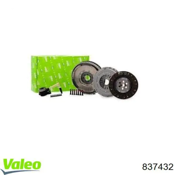 Комплект зчеплення (3 частини) VALEO 837432 ціна, від 465.01 USD