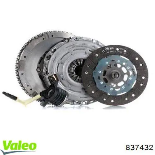Купити 837432 VALEO Комплект зчеплення (диск, корзина, підшипник)