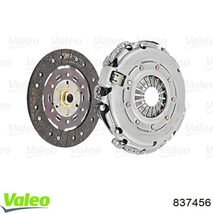 Комплект зчеплення (3 частини) VALEO 837456 ціна, від 622.84 USD