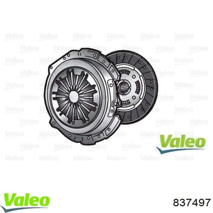 837497 VALEO Зчеплення в зборі