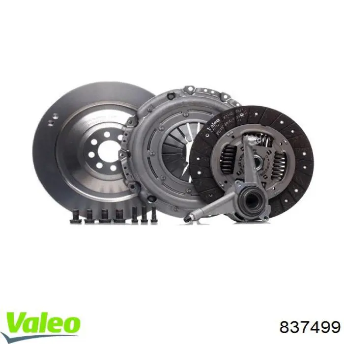 Комплект зчеплення (3 частини) VALEO 837499 ціна, від 558.05 USD
