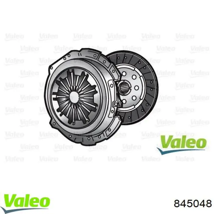 Купити 845048 VALEO Комплект зчеплення (диск, корзина, підшипник)