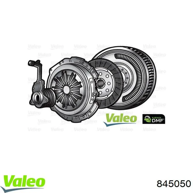 Комплект зчеплення (3 частини) VALEO 845050 ціна, від 370.66 USD