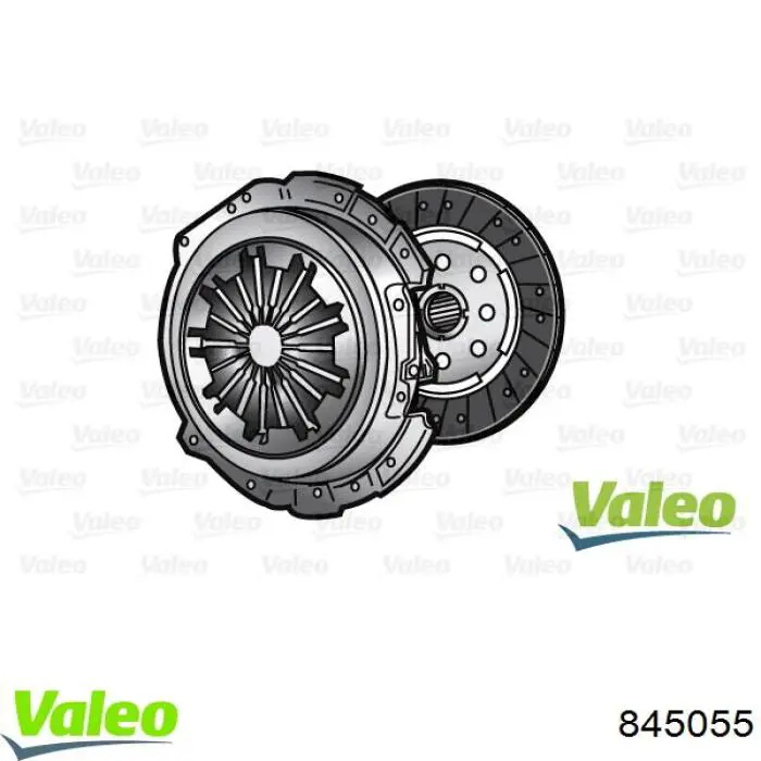Комплект зчеплення (3 частини) VALEO 845055 ціна, від 462.52 USD