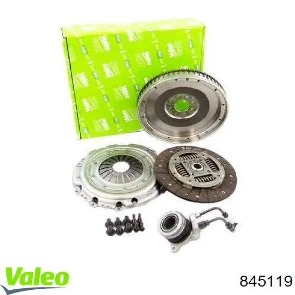 Комплект зчеплення (3 частини) VALEO 845119 ціна, від 782.23 USD