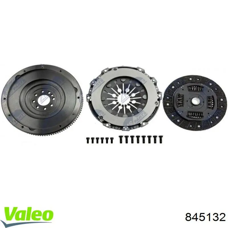 Комплект зчеплення (3 частини) VALEO 845132 ціна, від 294.89 USD