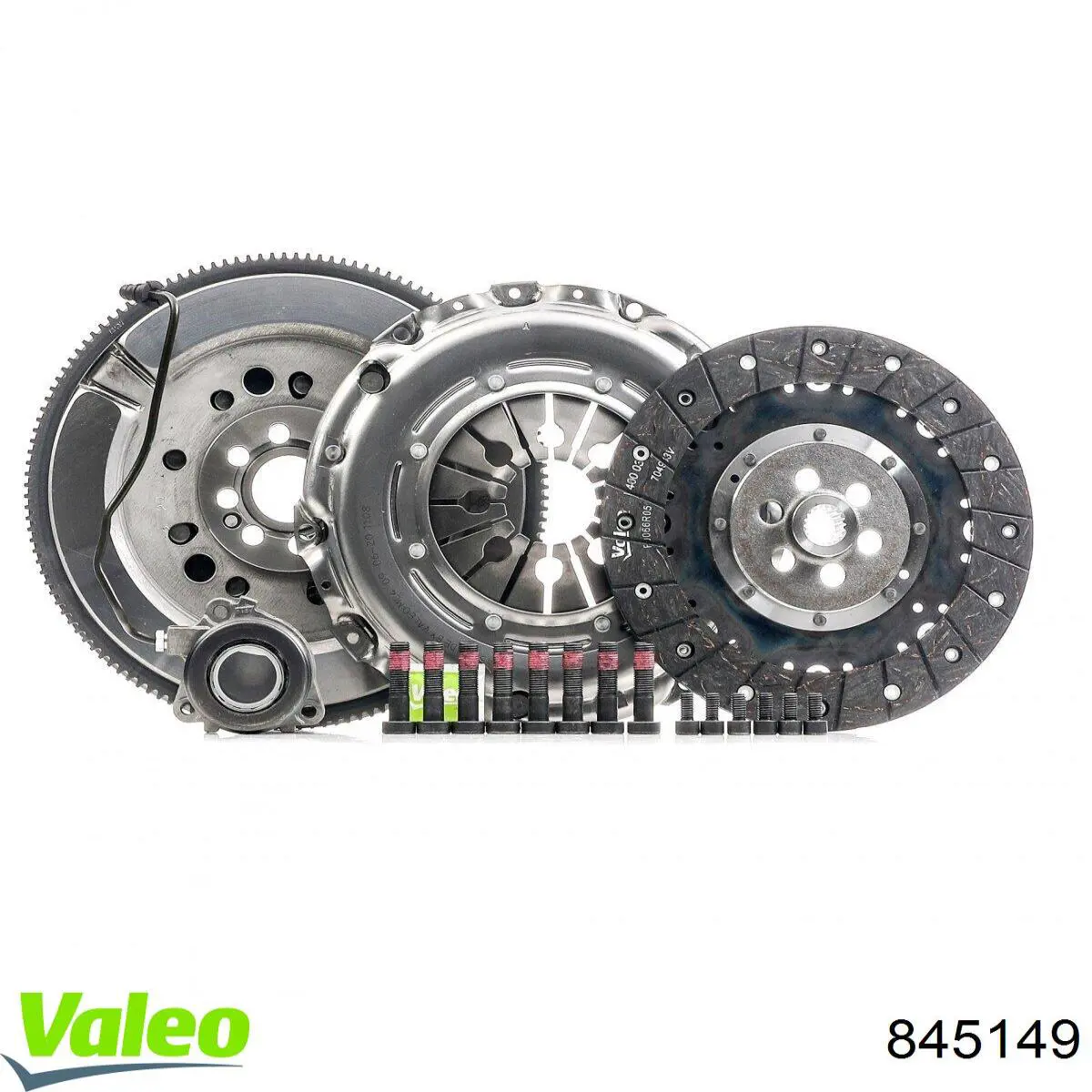 Купити 845149 VALEO Комплект зчеплення (диск, корзина, підшипник)