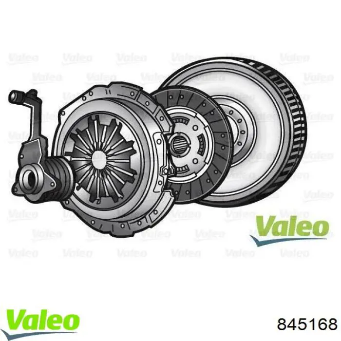 Комплект зчеплення (3 частини) VALEO 845168 ціна, від 669.58 USD