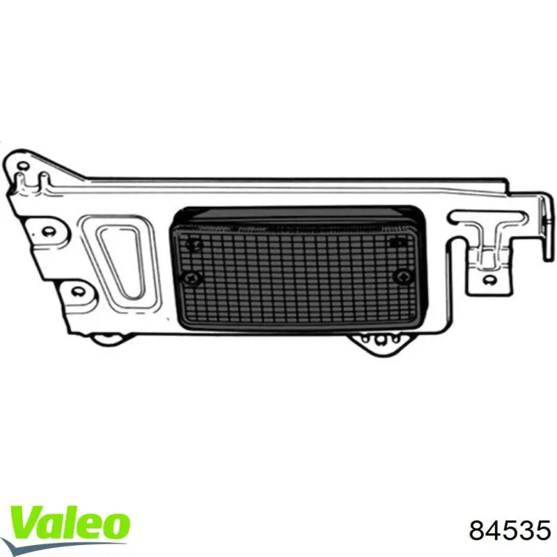 Ліхтар заднього бампера, лівий 84535 VALEO