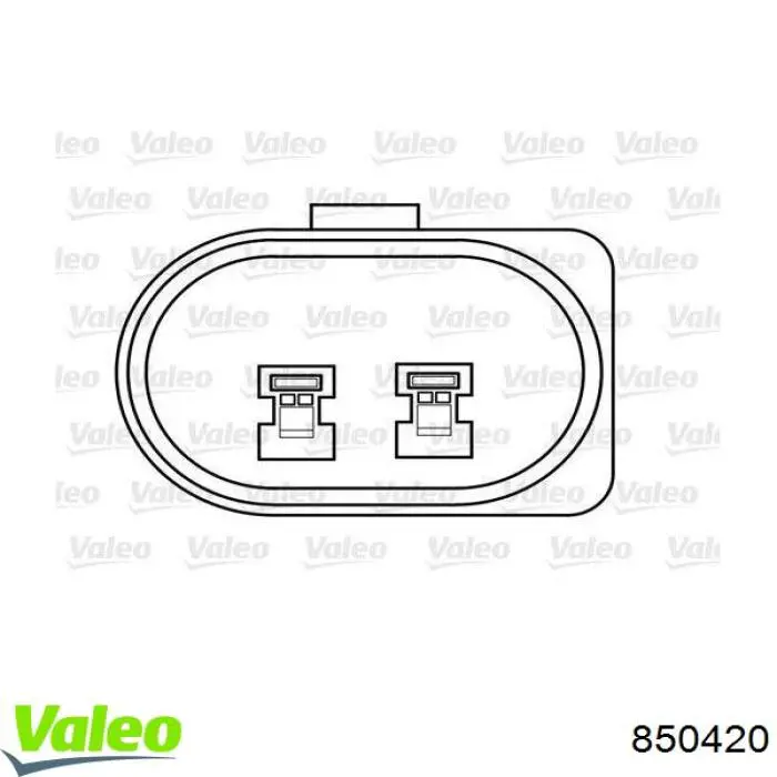 Купити 850420 VALEO Механізм стеклопідйомника водійських дверей