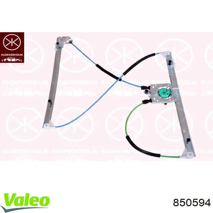 Склопідйомник передньої лівої двері 400462 Renault (RVI)