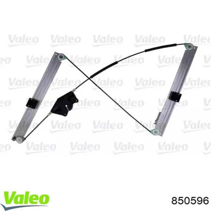 Купити 850596 VALEO Механізм стеклопідйомника водійських дверей