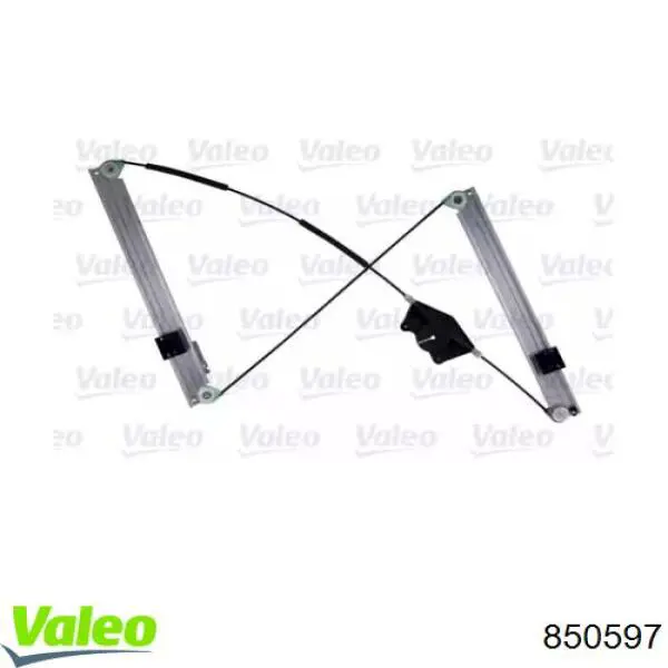 Купити 850597 VALEO Механізм склопідіймача двері передньої, правої
