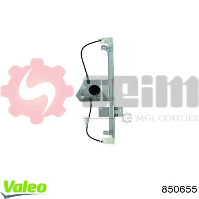 Купити 8200901105 Renault (RVI) Механізм склопідіймача двері задньої, правої