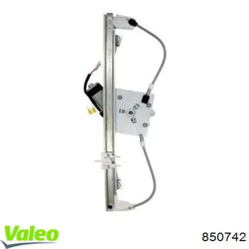 Склопідйомник передньої лівої двері 850742 VALEO