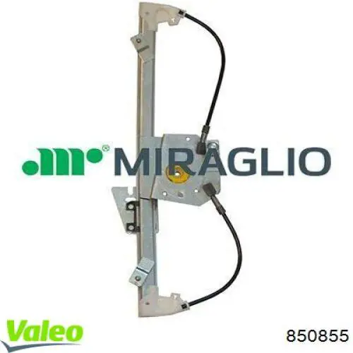 Купити 850855 VALEO Механізм склопідіймача двері задньої, правої