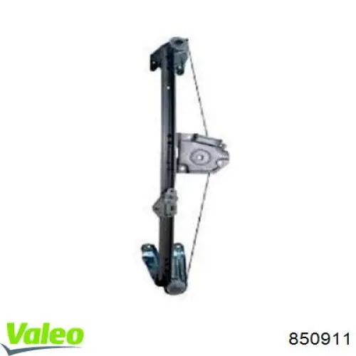 Купити 850911 VALEO Механізм склопідіймача двері задньої, правої
