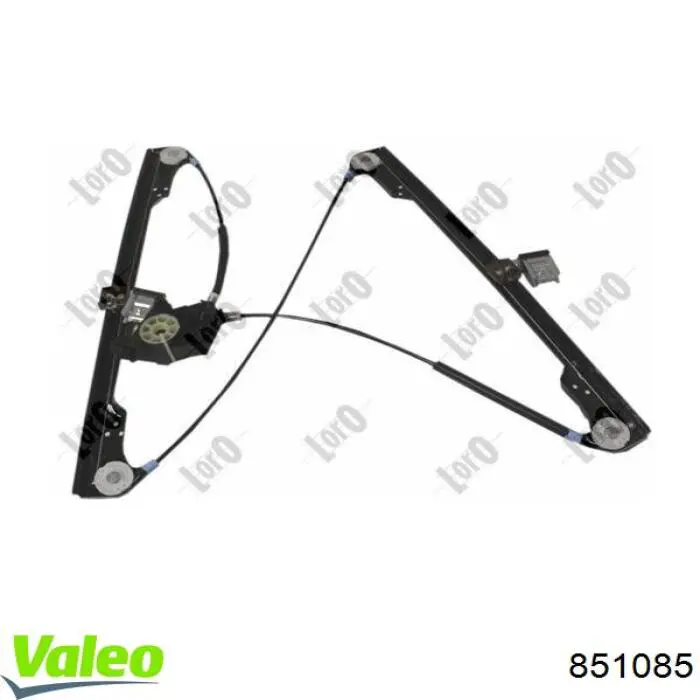 Механізм склопідіймача дверей передніх, правих VALEO 851085 ціна, від 32.24 USD