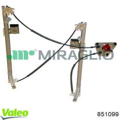 851099 VALEO Склопідйомник (механізм переміщення скла)