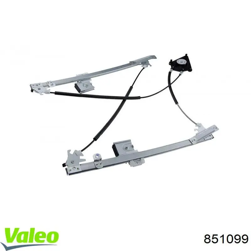 Механізм склопідіймача дверей передніх, правих VALEO 851099 ціна, від 33.74 USD