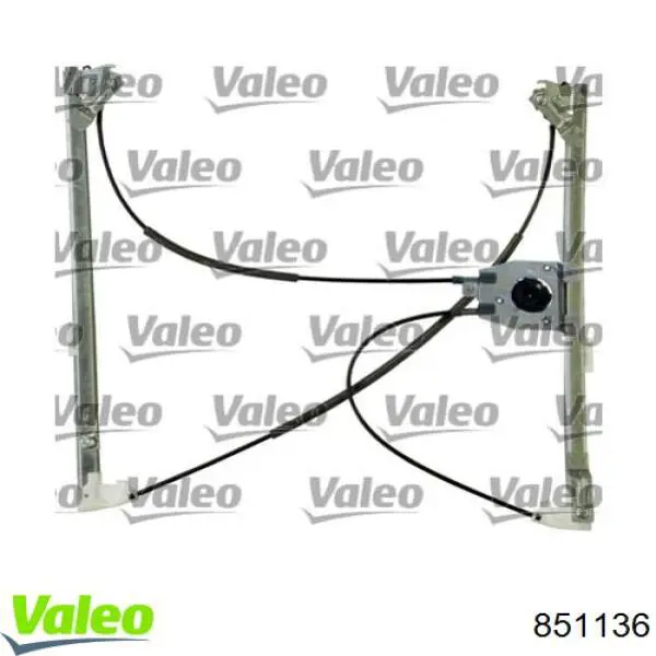 Склопідйомник з електродвигуном VALEO 851136 ціна, від 33.64 USD